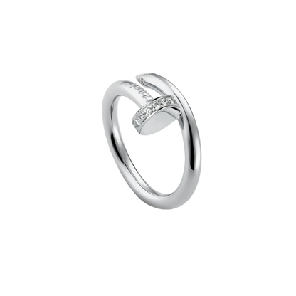 RING NAGEL DELUXE IN SILBER